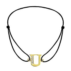 9K Yellow Gold  A   Cubic Zirconia  Bracelet (Size - 8) 0.03 ct,  Gold Wt. 0.51 Gms  0.025  Ct.