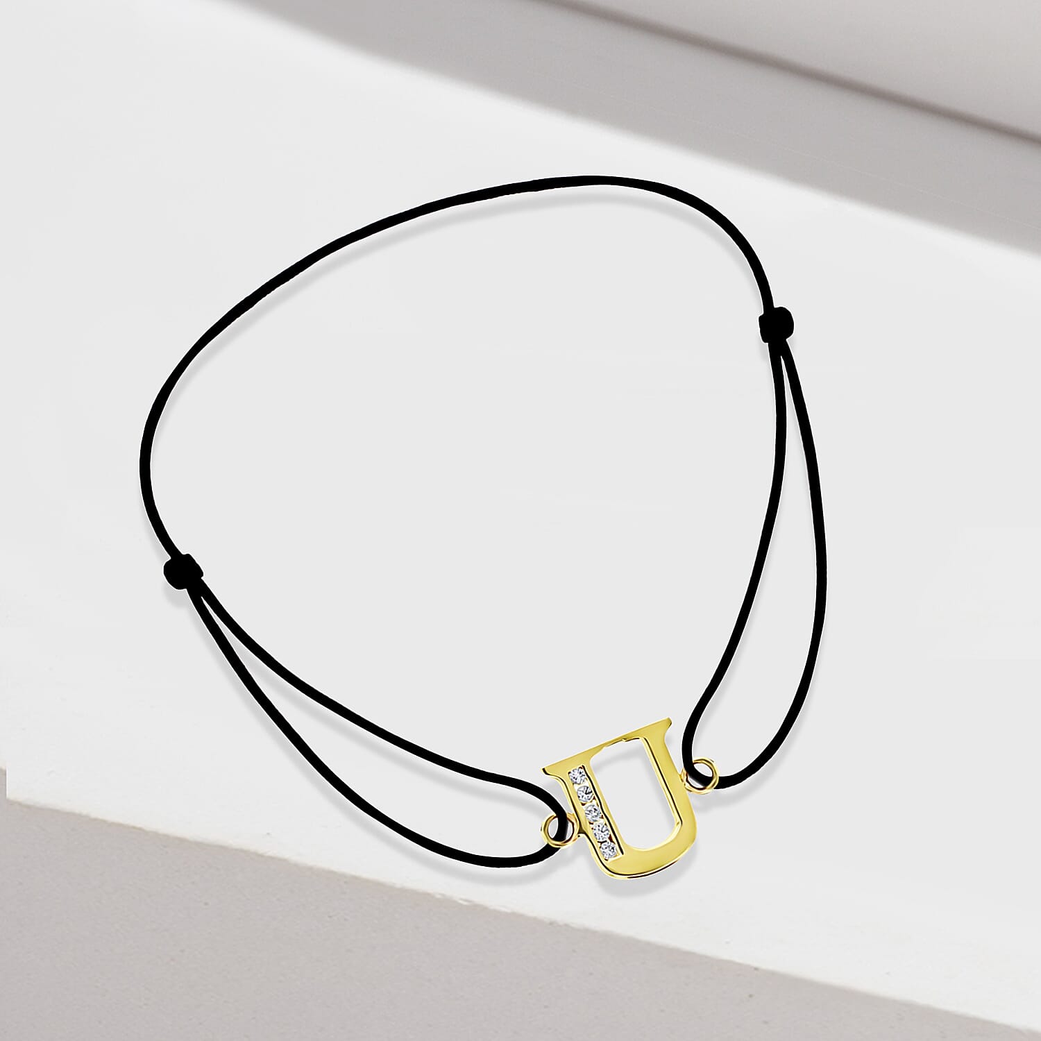 9K Yellow Gold  A   Cubic Zirconia  Bracelet (Size - 8) 0.03 ct,  Gold Wt. 0.48 Gms  0.025  Ct.