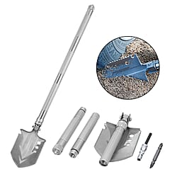 Multi-Purpose Folding Survival Shovel - Black