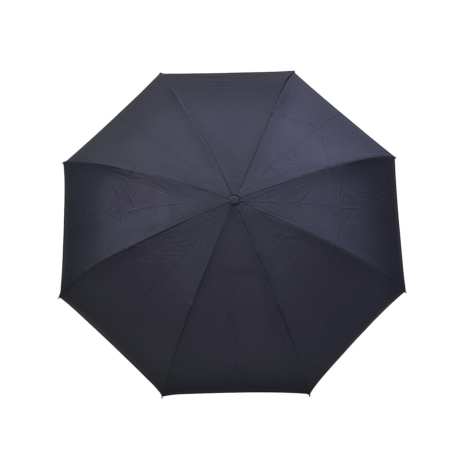 Floral Pattern Double Layer Canopy Inverted Umbrella (Size 82X10 CM) - Purple & Black