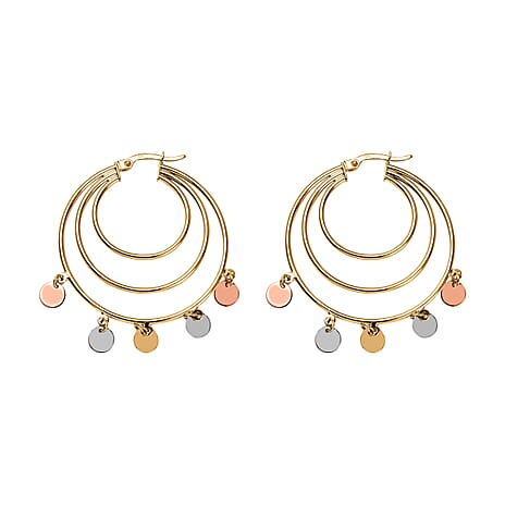 9K Yellow Gold  Earring,  Gold Wt. 3.35 Gms