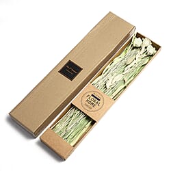 Dried Flower Floral Home Arranged in Paper Tray - Brown