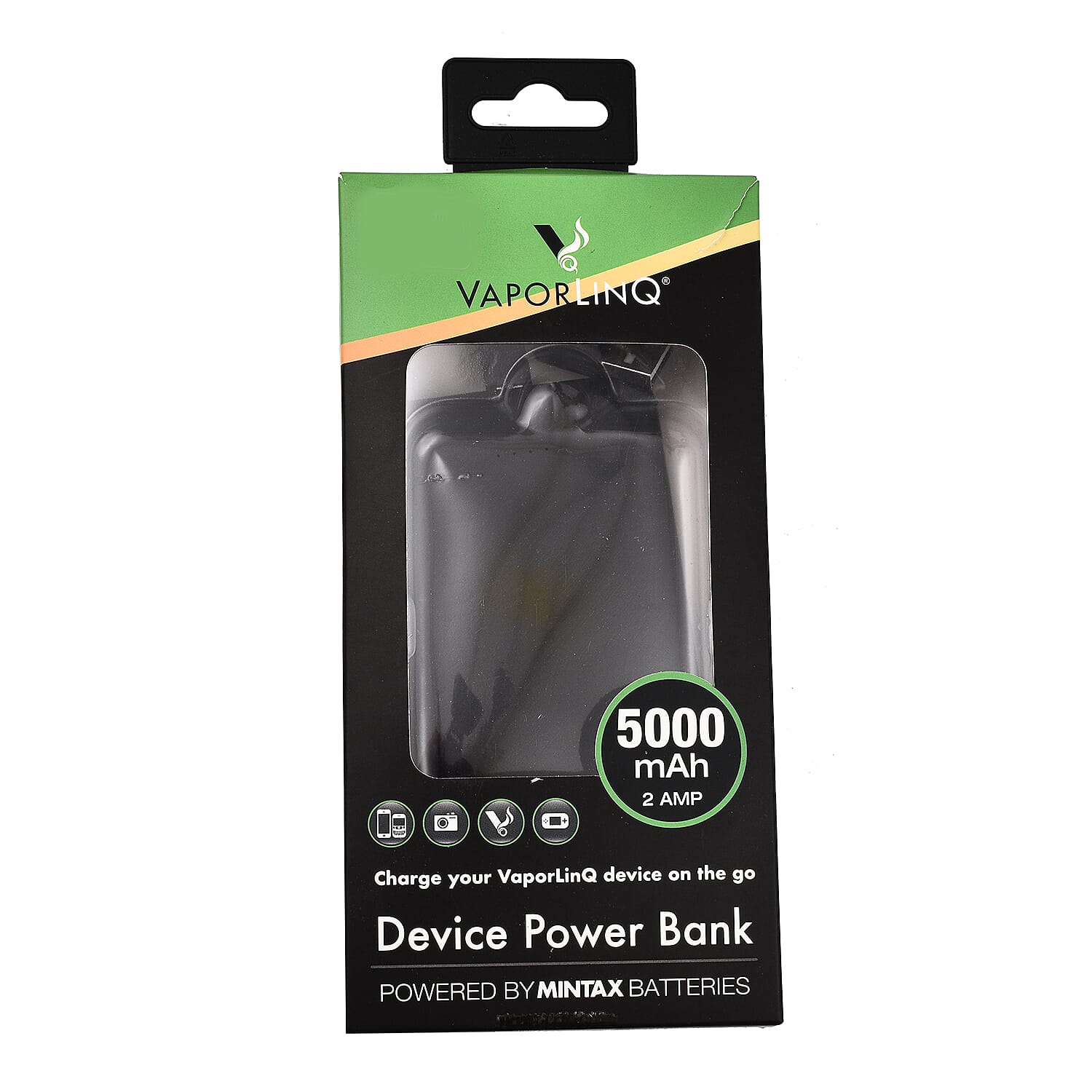 5000mah Ultra Compact Power Bank - Black