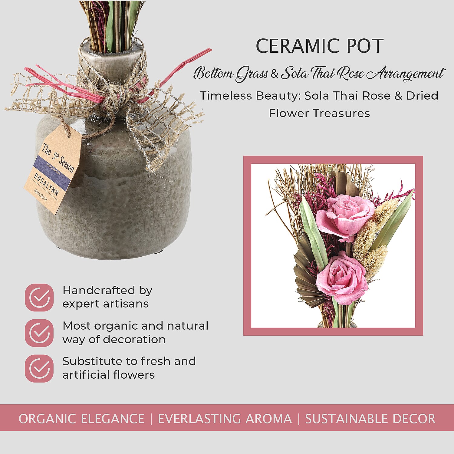 Table Decoration  - Pink