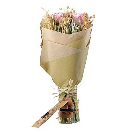 Hand Tied Floral Bouquet with Essential Oil - Lilac Lavender