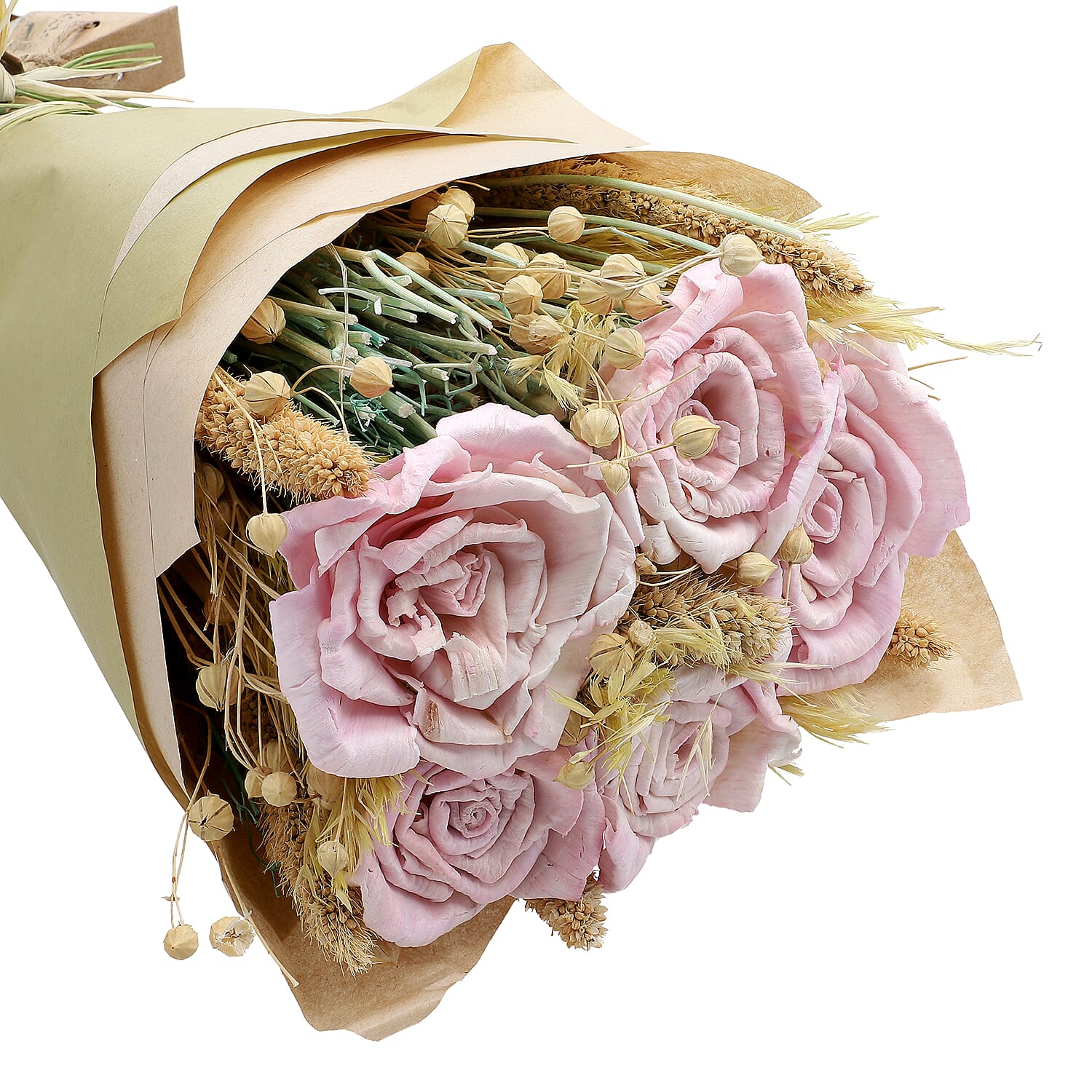 Hand Tied Floral Bouquet with Essential Oil - Lilac Lavender