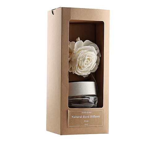 Natural Aroma Diffuser with Sola Beauty Rose - 100ml