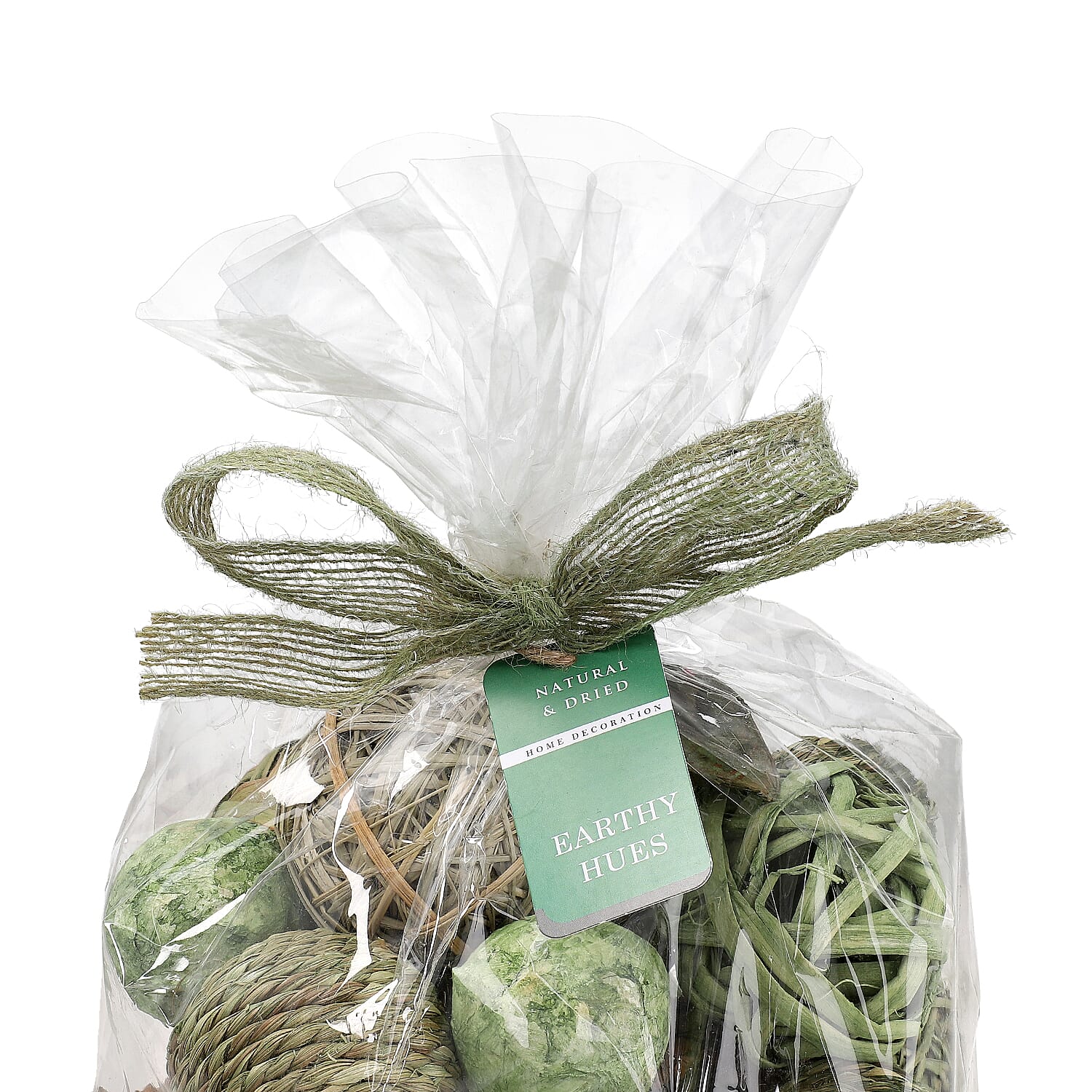 Table Decoration (Size 18x26x1 cm) - Green & Brown