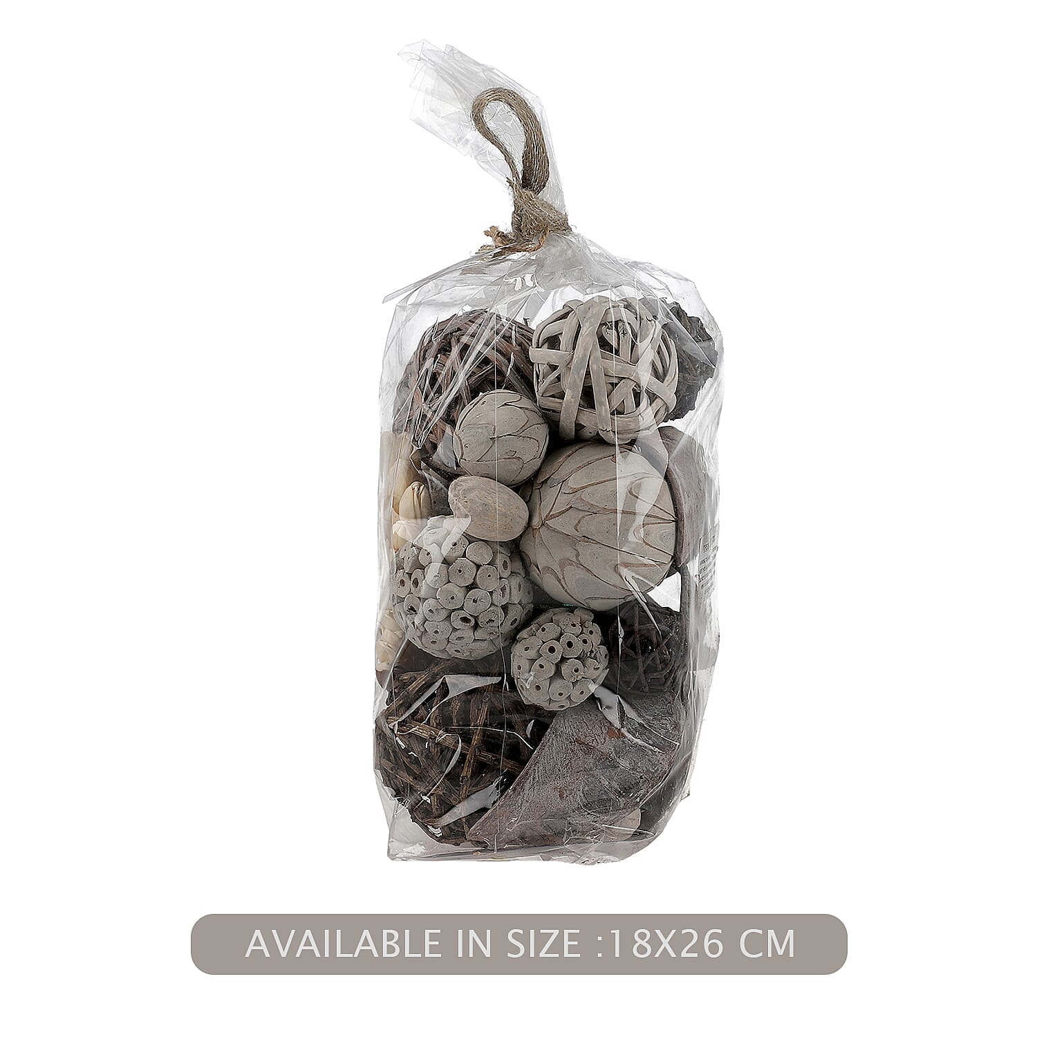 Mothers Day Deal Deco Pot Pourri Gift Wrapped - Grey