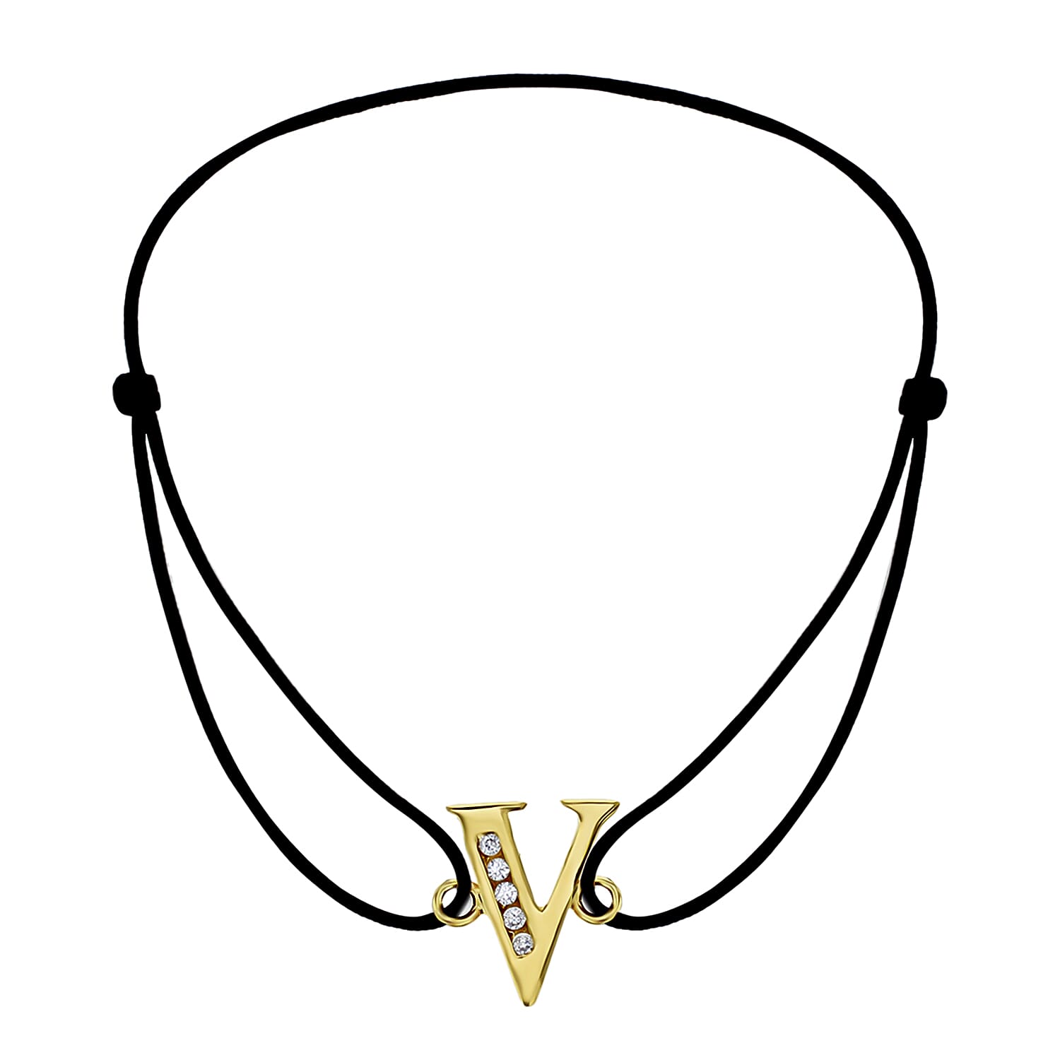 9K Yellow Gold  A   Cubic Zirconia  Bracelet (Size - 8) 0.03 ct,  Gold Wt. 0.46 Gms  0.025  Ct.