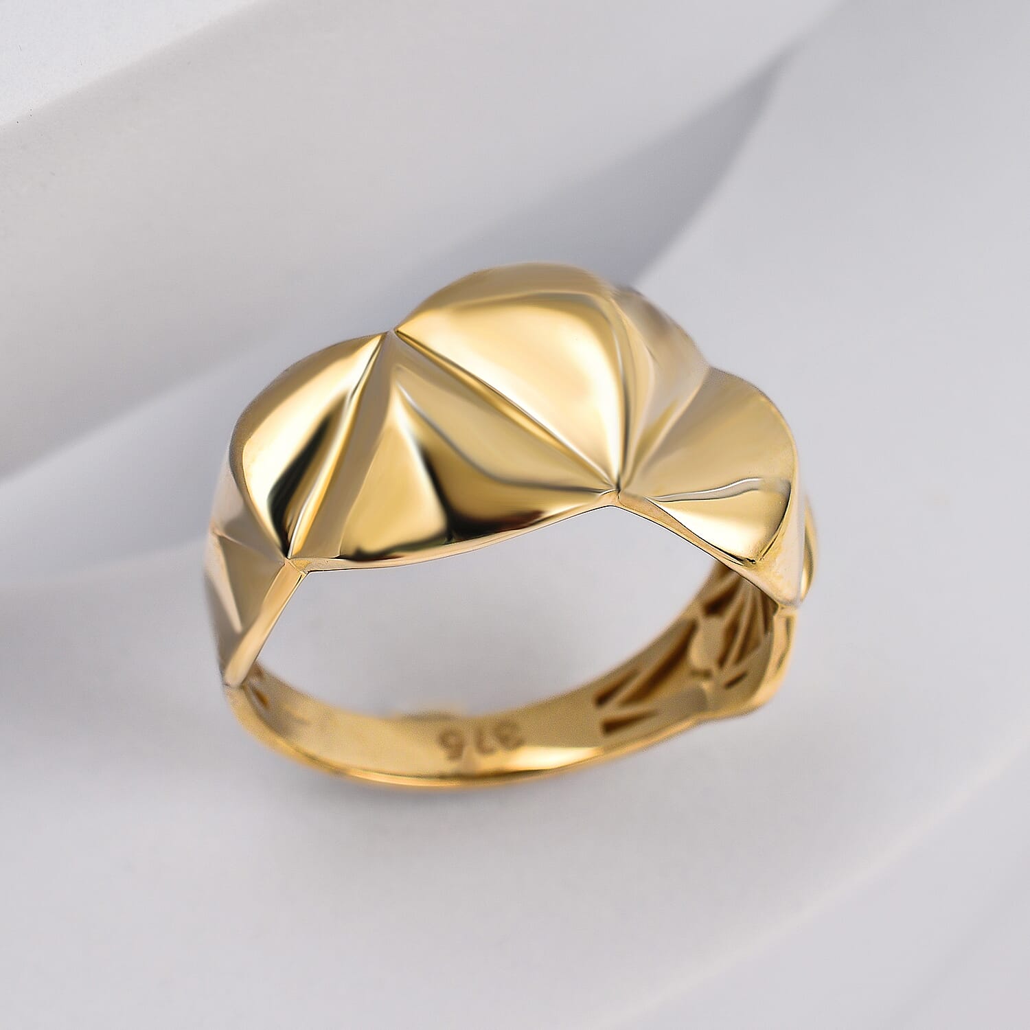 Istanbul Treasures - 9K Yellow Gold Ring