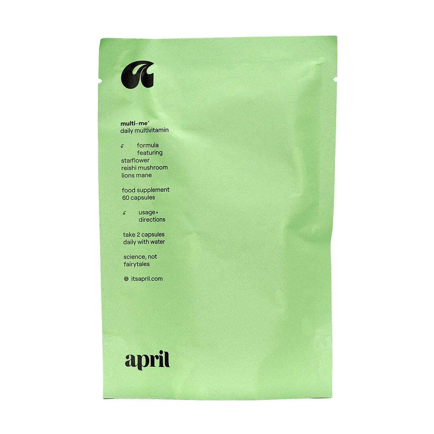 April Supplements -Multi-me Bundle ((Incl. Pot with Refill Pouch 60 capsules each)