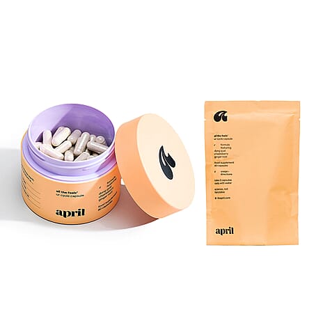 April Supplements All the Feels Bundle (Incl. Pot with Refill Pouch 60 capsules each)