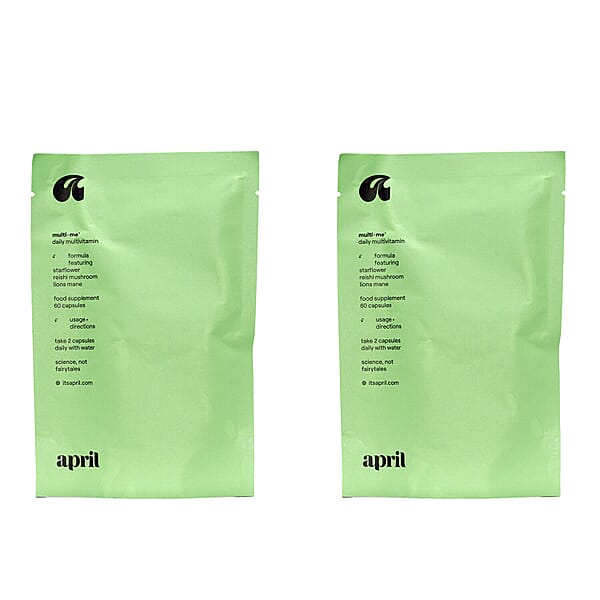 April Supplements: Multi-me Daily Multivitamin Refill Paper Pouch (60 ...