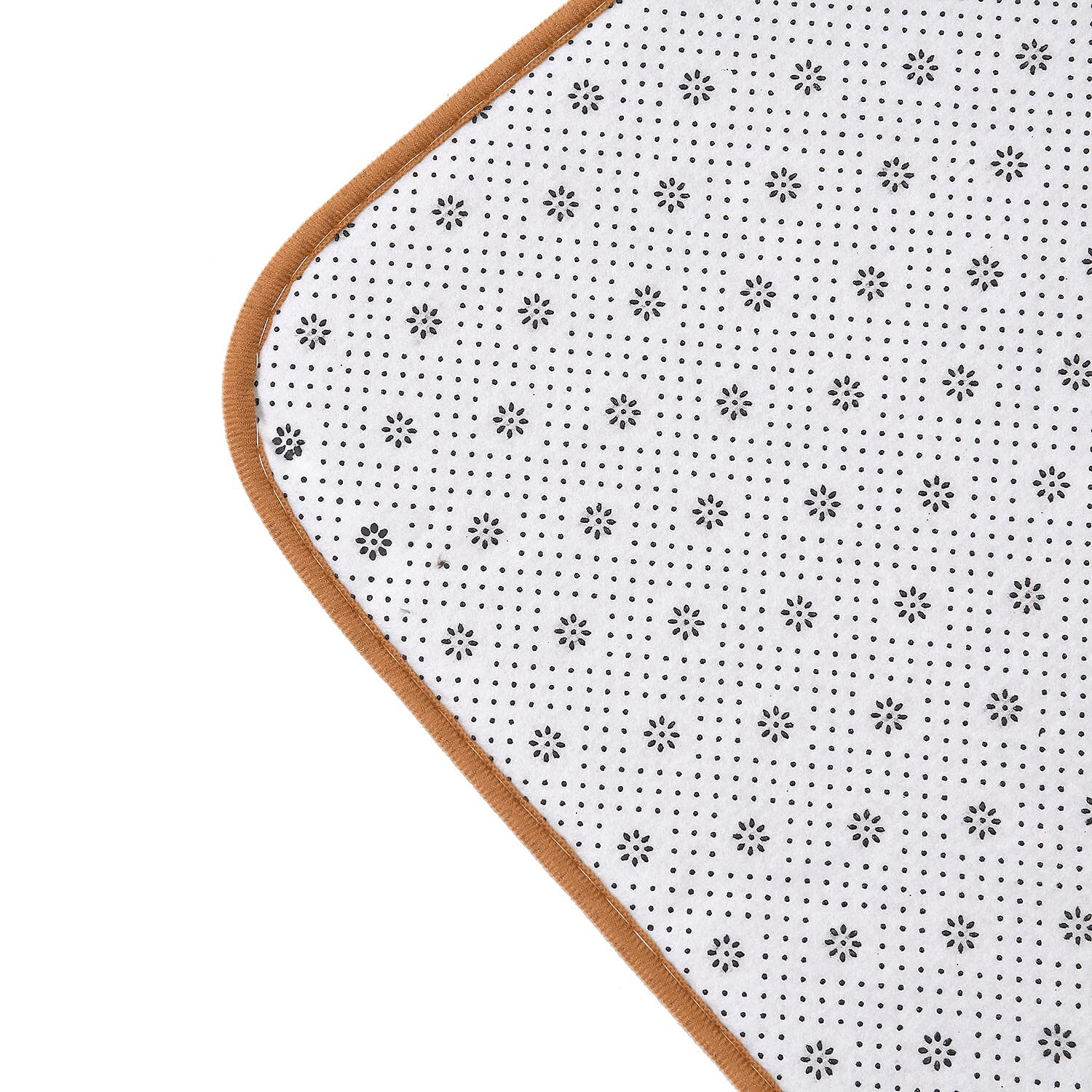 Set of 2 Extra Strong Anti-Slip Bathmat and Toilet Rug - Brown