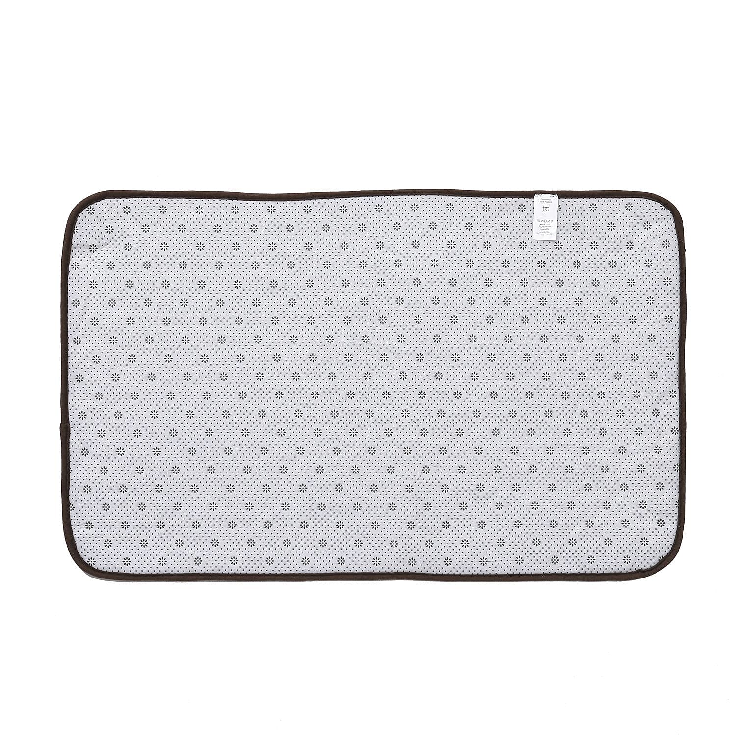 Set of 2 Extra Strong Anti-Slip Bathmat and Toilet Rug - Coffee