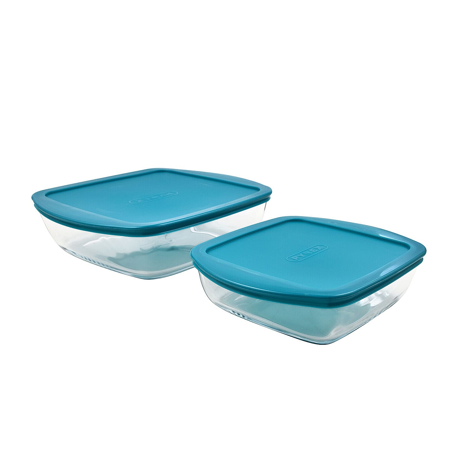 Set of 6 - Pyrex Cook & Store Dishes with Lids - Green