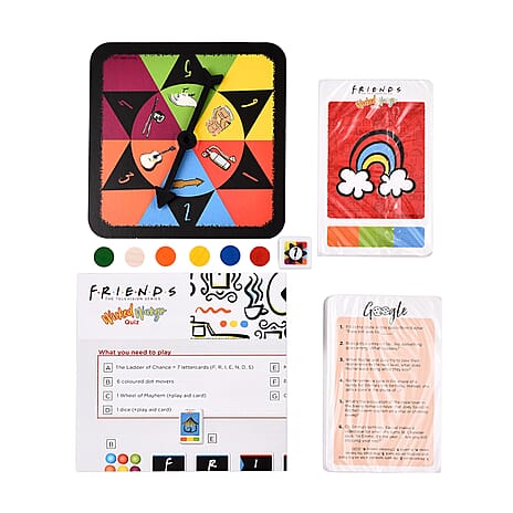 FRIENDS Wicked Wango Quiz Card Game for All Ages Family Game for 2 to 6 Players Based on the Famous Series