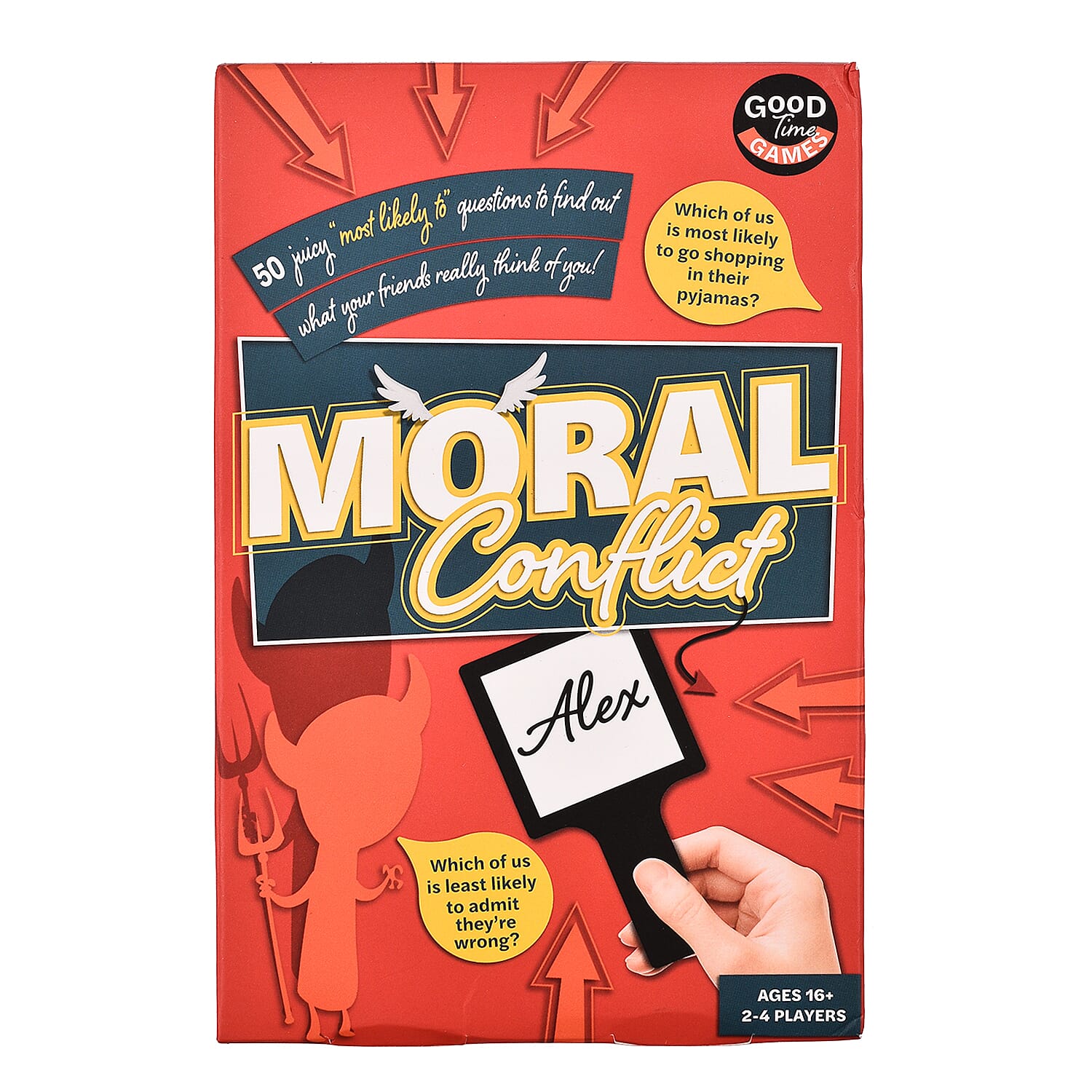 Professor - Puzzle Moral Conflict Game CDU (4) -  Red