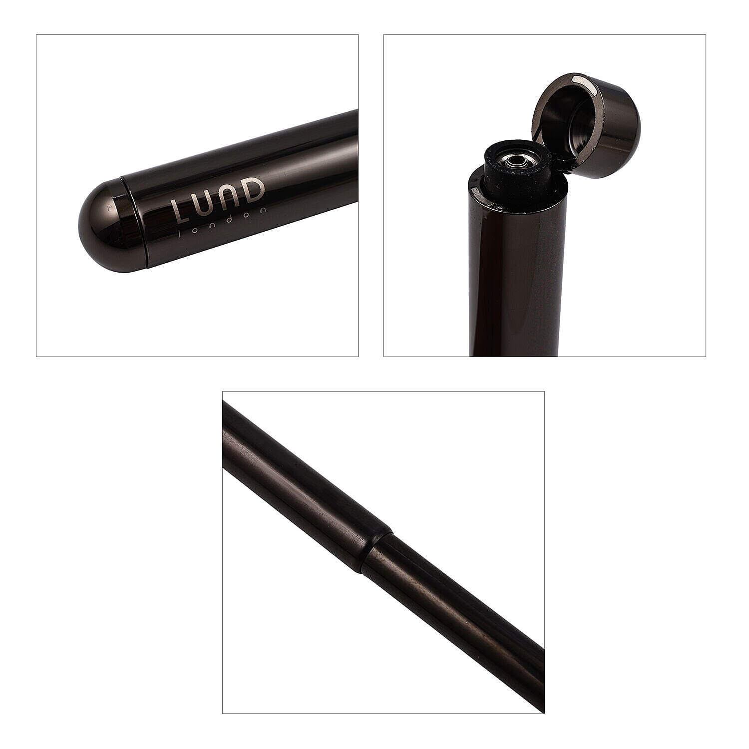 Close Out Deal - Lund-London-Luxe Straws For Life CDU with Cleaning Brass and Travel Case- Multi (Colours May Vary)