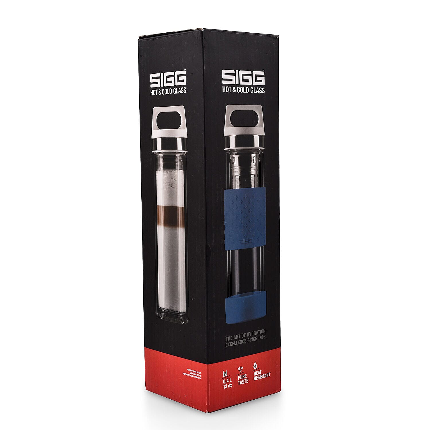 SIGG Hot & Cold Thermo Flask Electric Bottle (0.4 L) - Blue