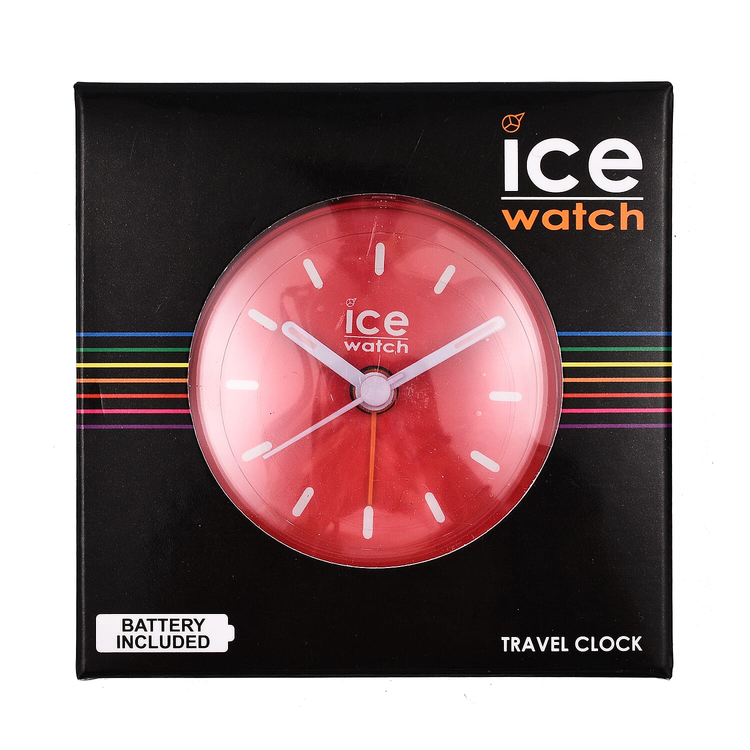 ICE- Watch Table Clock with Alarm 7.5 cm - Red