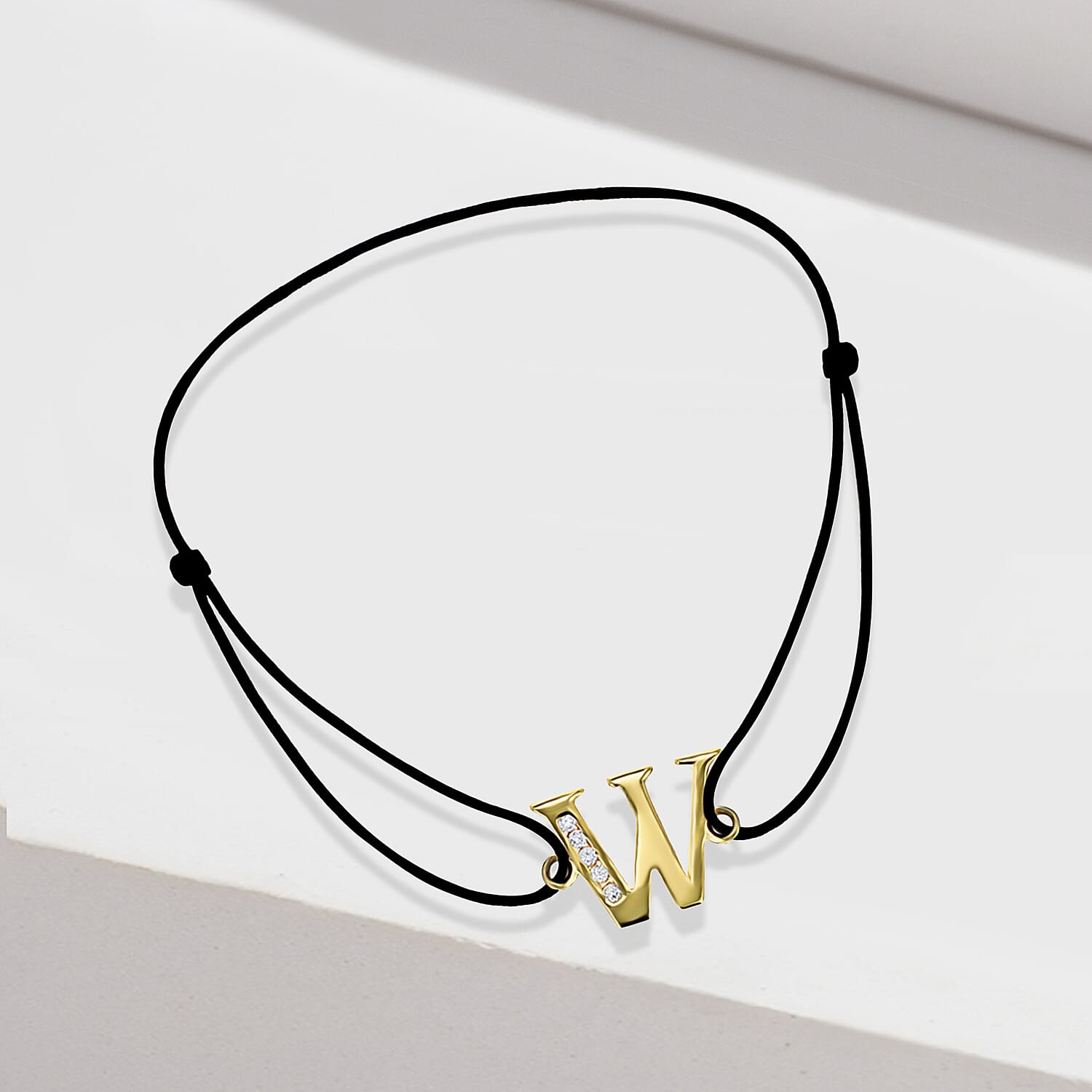 9K Yellow Gold  A   Cubic Zirconia  Bracelet (Size - 8) 0.03 ct,  Gold Wt. 0.57 Gms  0.025  Ct.