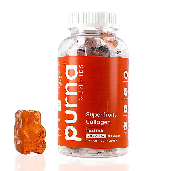 Purna - Fruit Collagen Gummies - (60 Gummies) - 7385523 - TJC