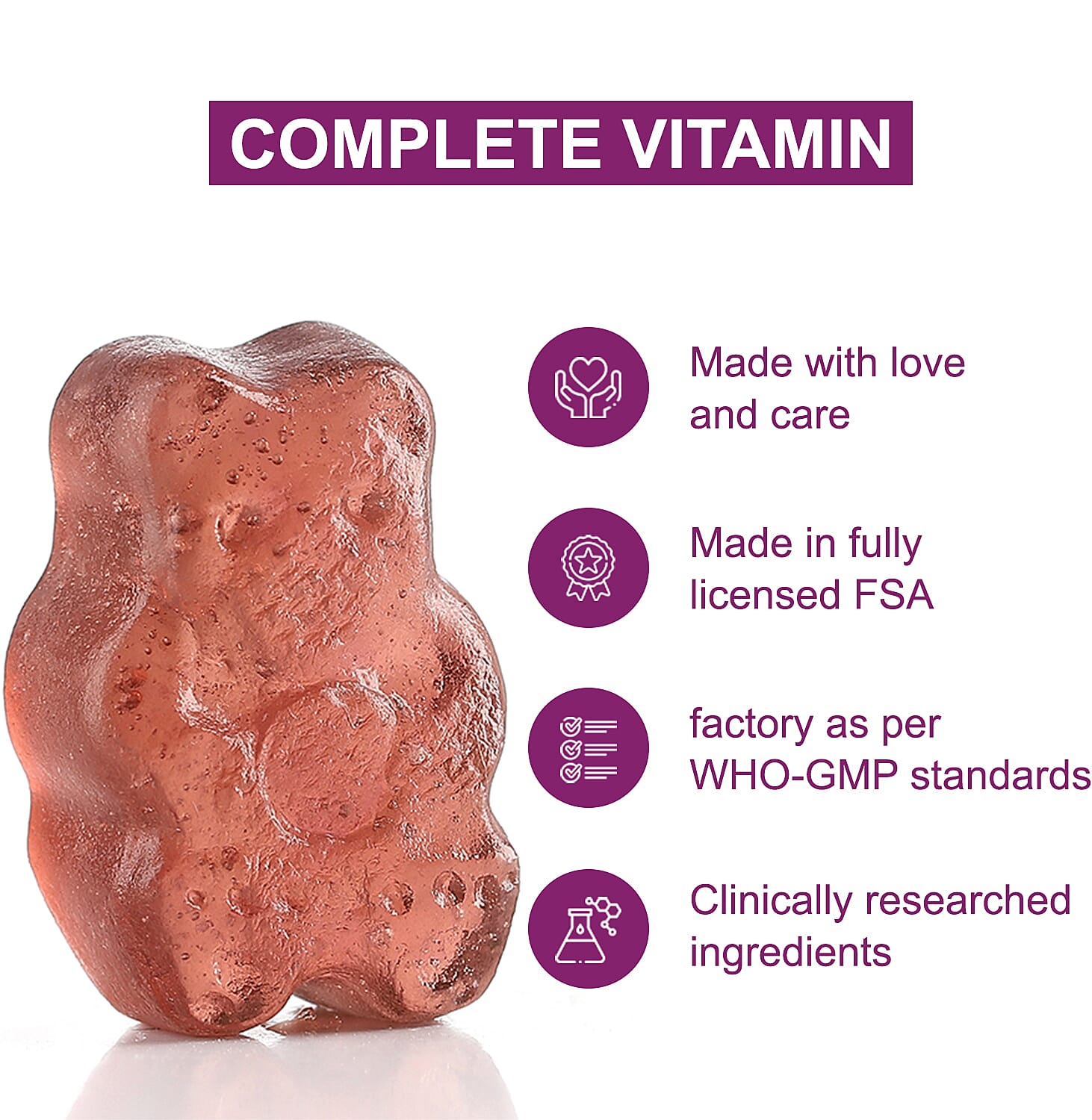 Purna Big Pack - Wild Berry Melatonin Gummies - (60 Gummies)