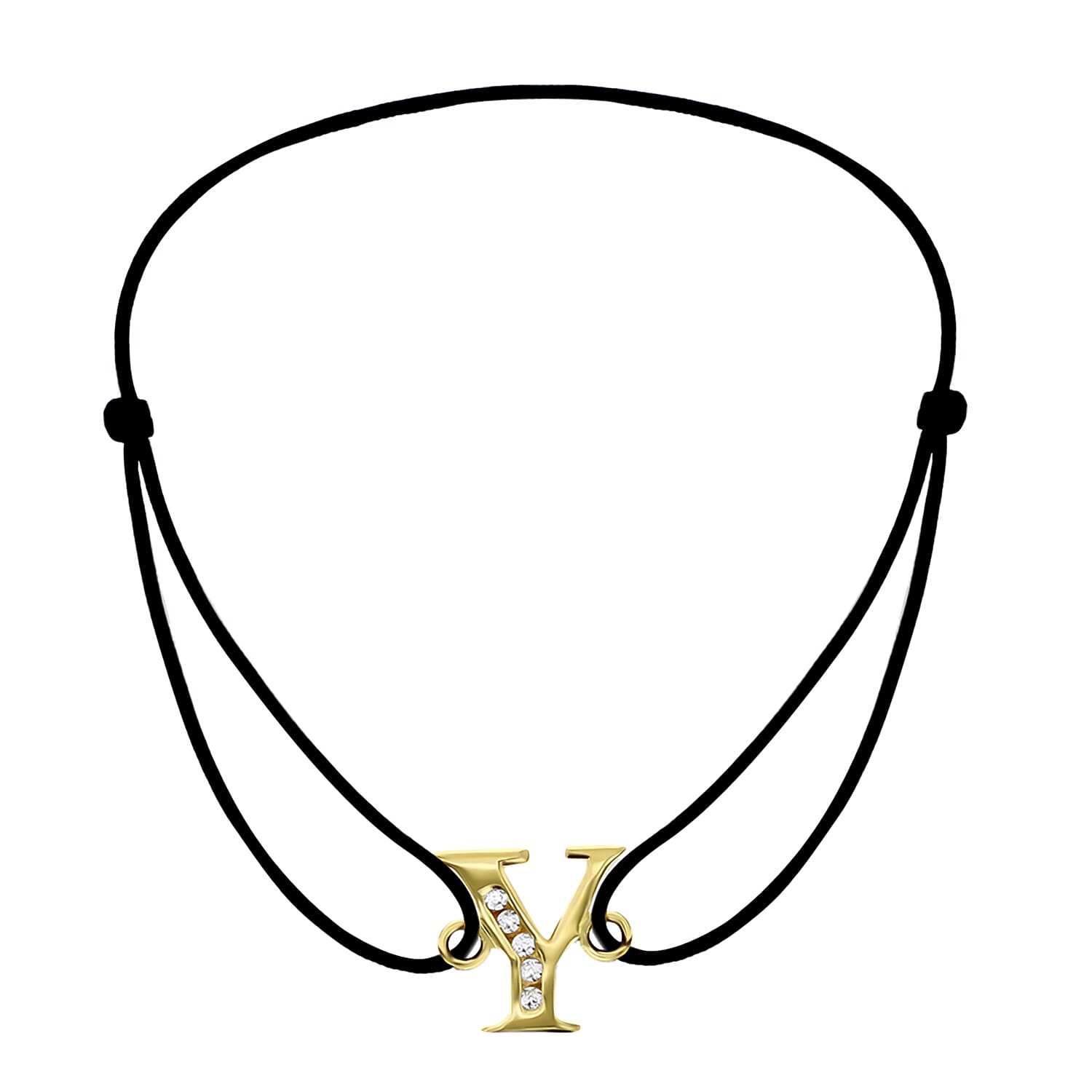 9K Yellow Gold  A   Cubic Zirconia  Bracelet (Size - 8) 0.03 ct,  Gold Wt. 0.4 Gms  0.025  Ct.