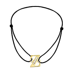 9K Yellow Gold  A   Cubic Zirconia  Bracelet (Size - 8) 0.03 ct,  Gold Wt. 0.51 Gms  0.025  Ct.