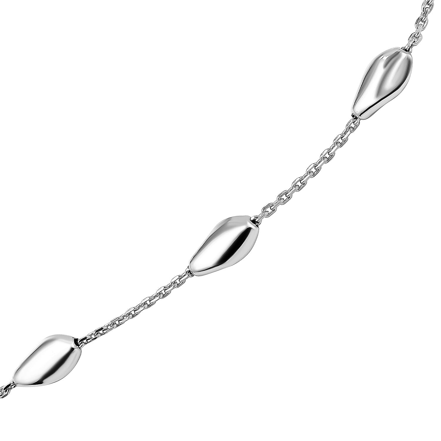 Italian Closeout Designer Inspired Sterling Silver Station