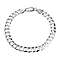 Mega Close Out - Sterling Silver Curb Bracelet (Size - 7.5), Silver Wt. 9.80 Gms