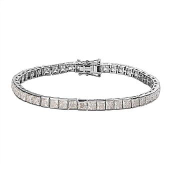 https://tjcuk.sirv.com/Products/73/8/7386011/Moissanite-Bracelet-Size-8-in-Platinum-Overlay-Sterling-Silver-18-231-_7386011.jpg?w=342&h=342