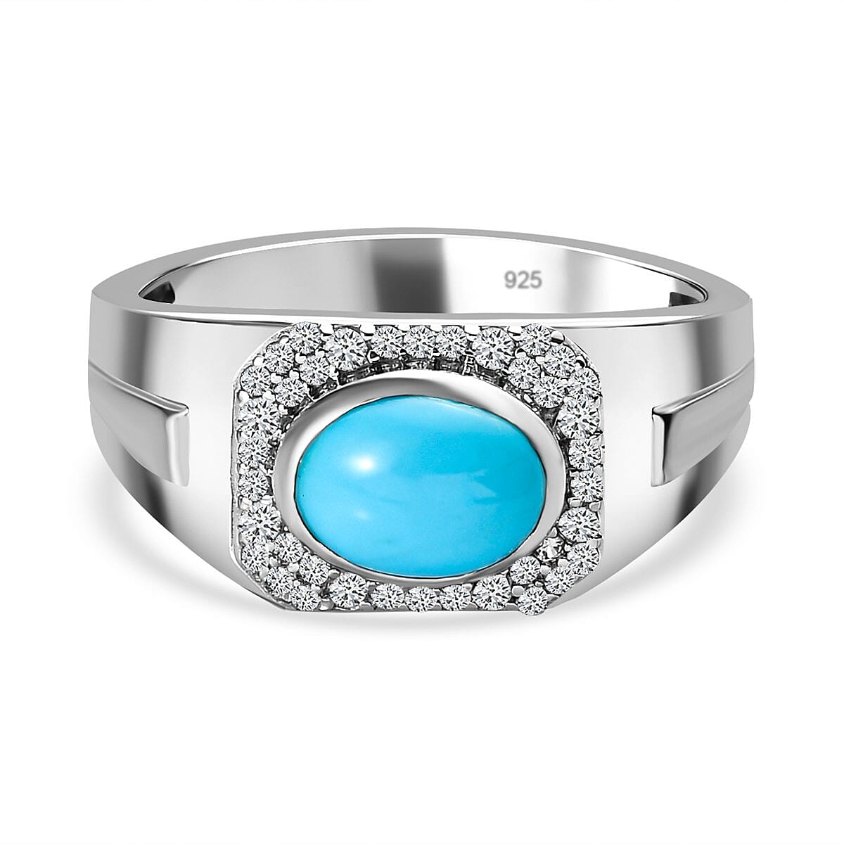 Sleeping beauty turquoise hot sale mens rings