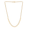 Vicenza Collection- 9K Yellow Gold Circle Necklace (Size - 20), Gold Wt. 4.01 Gms