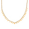 Vicenza Collection- 9K Yellow Gold Crescent Moon Necklace (Size - 20), Gold Wt. 4.00 Gms