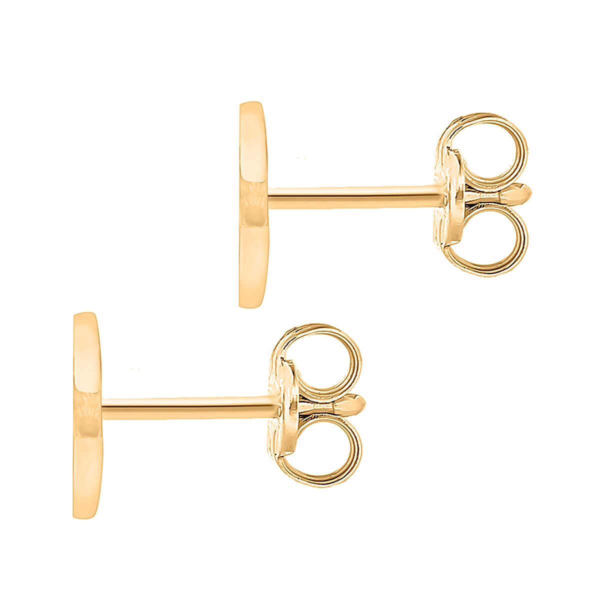 9K Yellow Gold A Cubic Zirconia Earring 0.03 ct, Gold Wt. 0.57 Gms 0.030 Ct. 9K Yellow Gold A Cubic Zirconia Earring 0.03 ct, Gold Wt. 0.57 Gms 0.030 Ct.