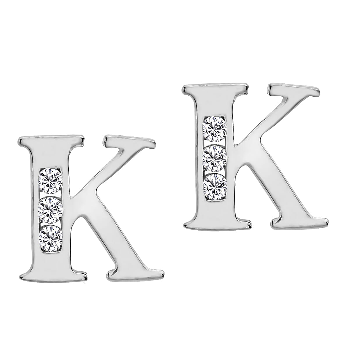 9K Yellow Gold  A   Cubic Zirconia  Earring 0.03 ct,  Gold Wt. 0.63 Gms  0.030  Ct.