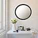 Green Decore Paragon Wall Round Mirror (Size 61 cm) - Paragoan Black