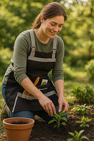 Kent & Stowe Carrier Apron (Size 98x45 cm) - Brown