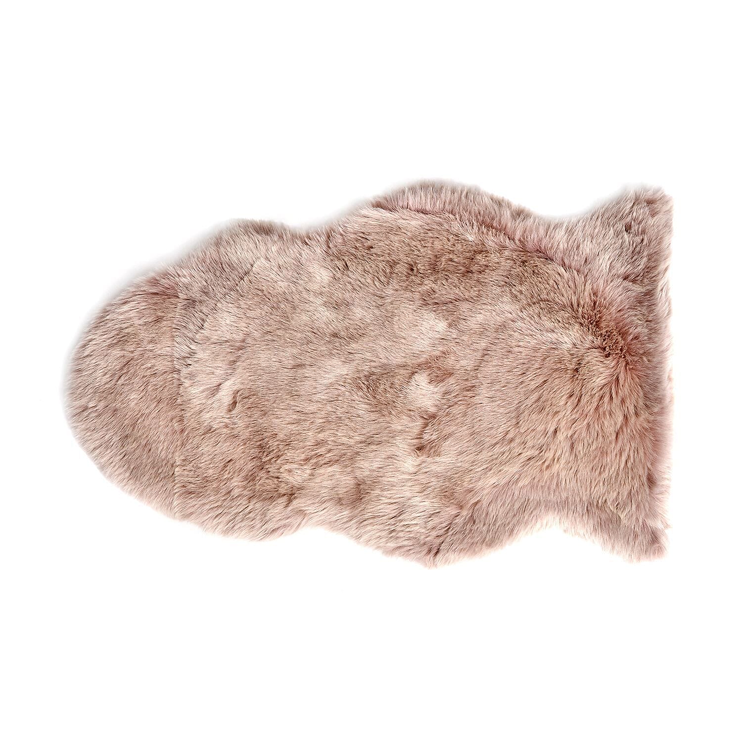 Super Soft Faux Fur Rug (Size 100x60 cm) -  Lavender
