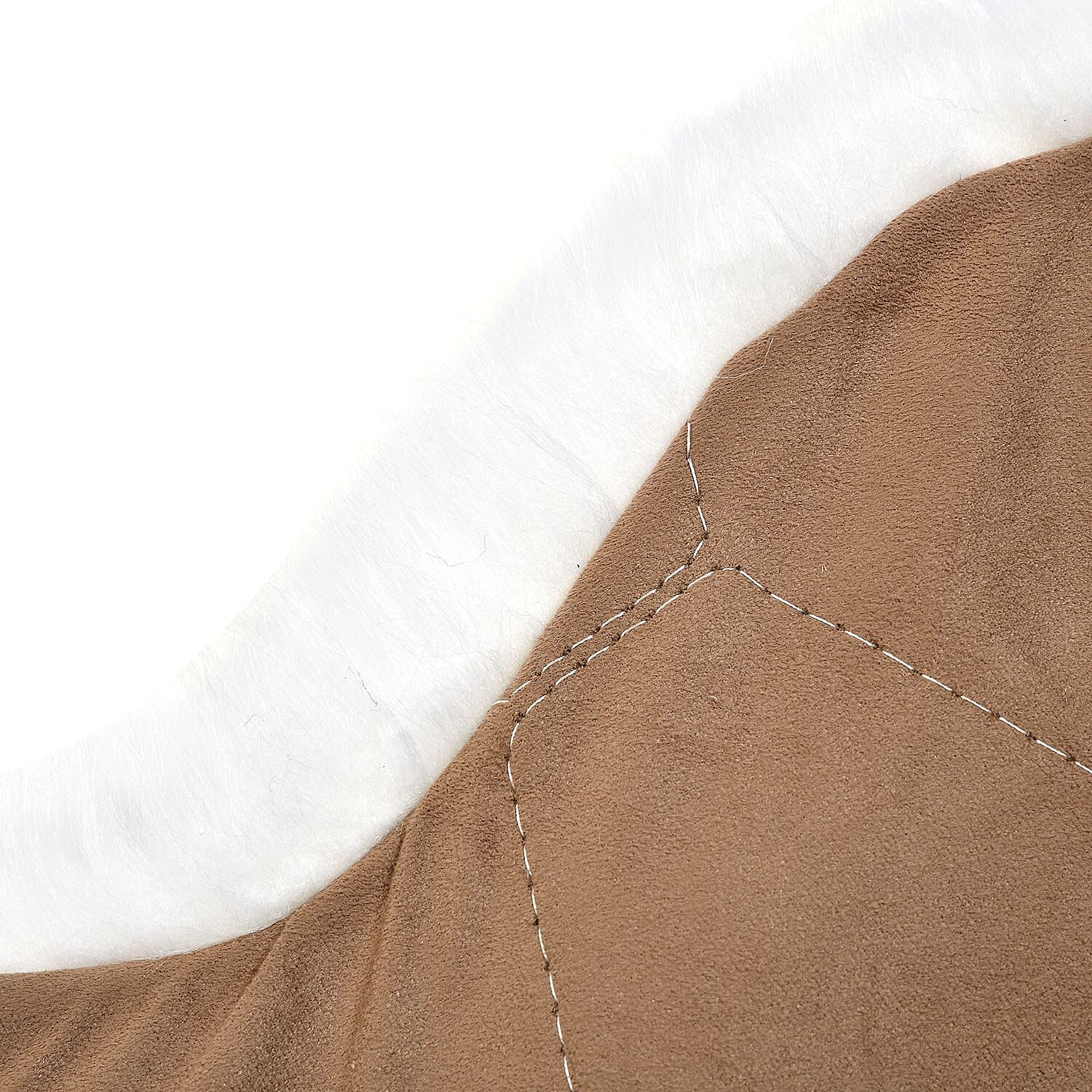 Acrylic Patterned Rug and Door Mat - White