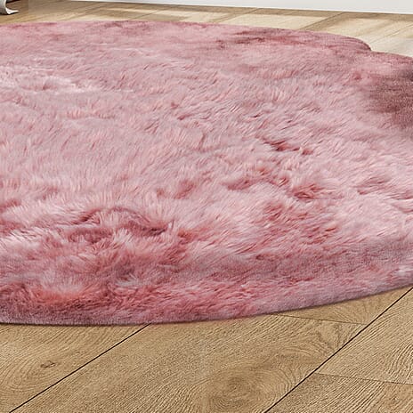 Super Fluffy Rug (Size 60x180 cm) - Pink