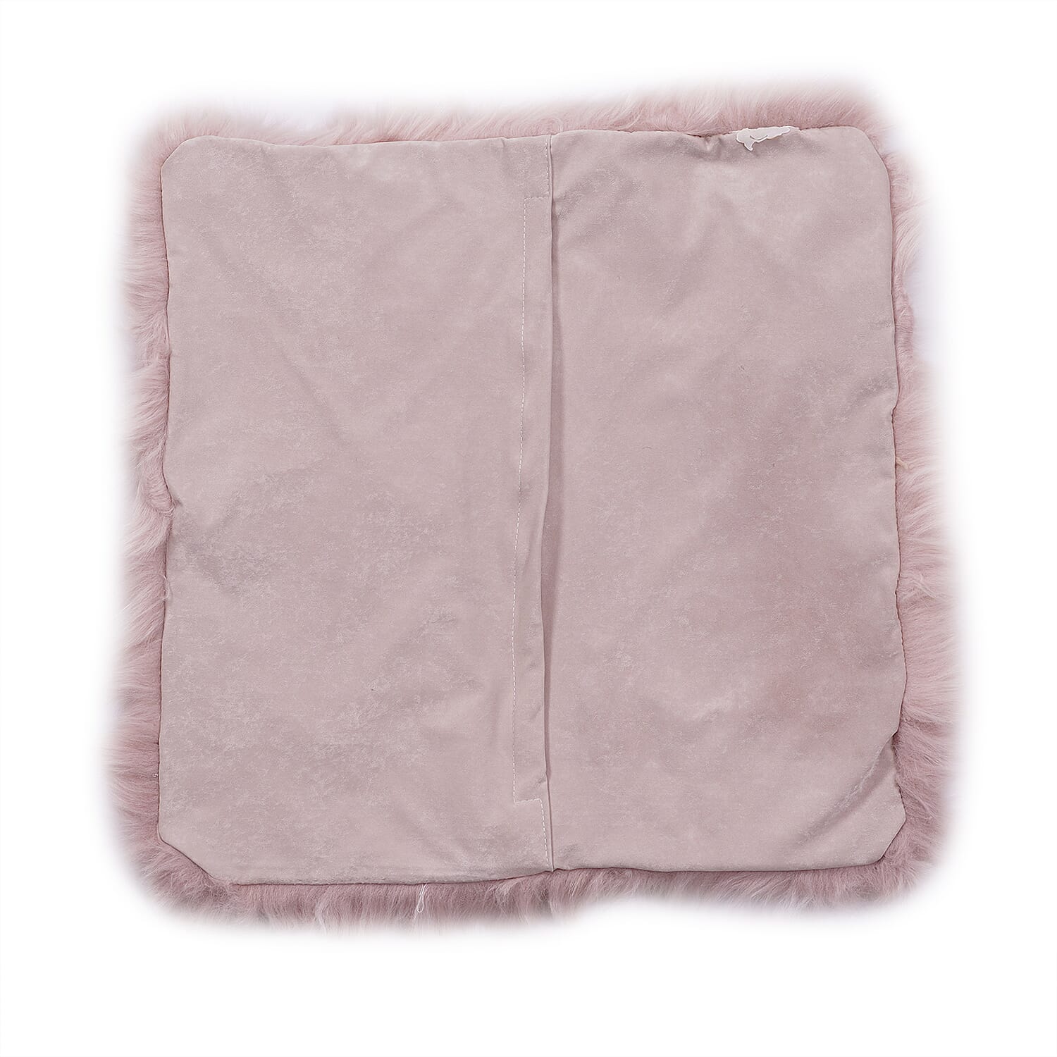 Super Soft Faux Fur Cushion Cover (Size 45x45 cm) - Lavender