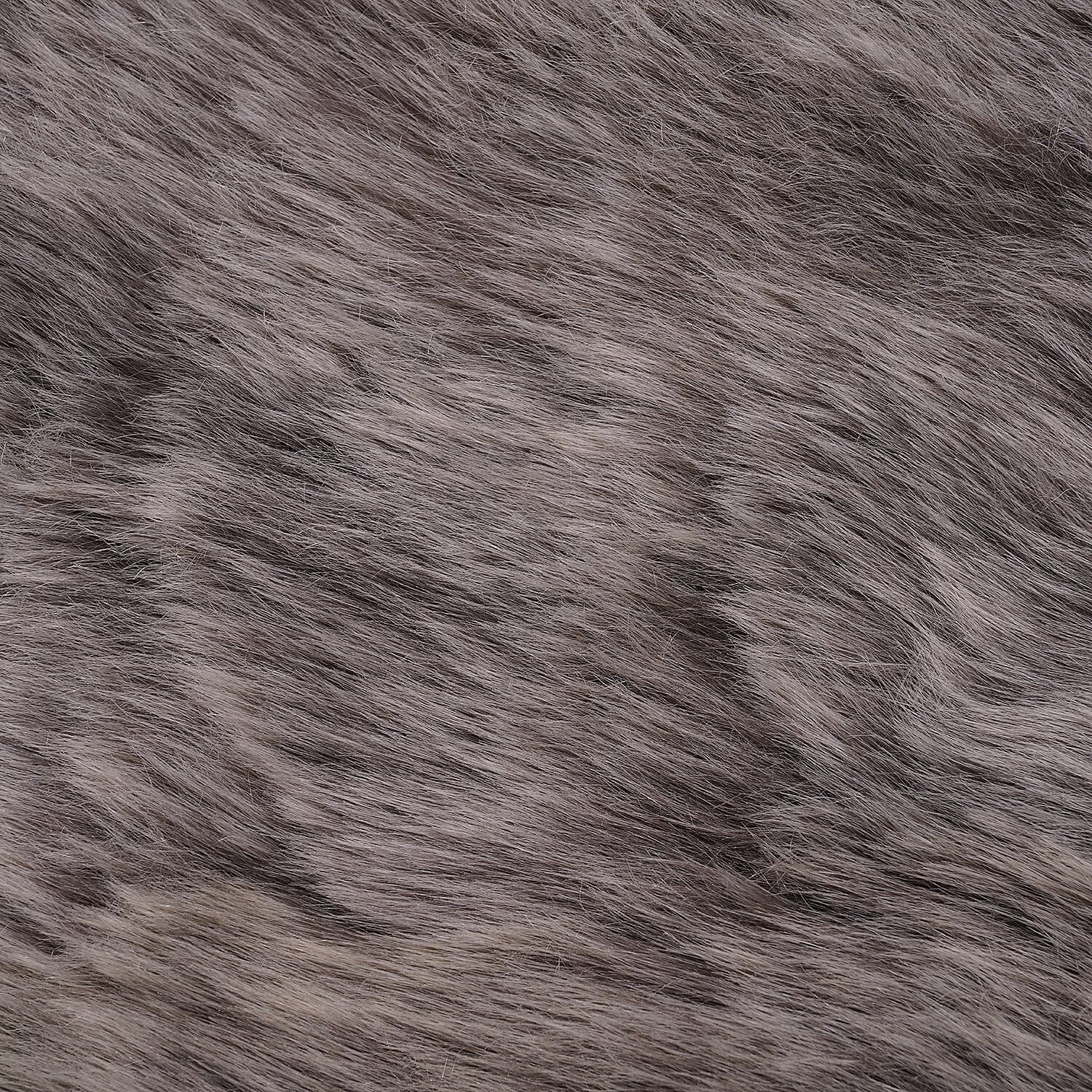 Super Soft Faux Fur Cushion Cover (Size 45 cm) - Light Coffee