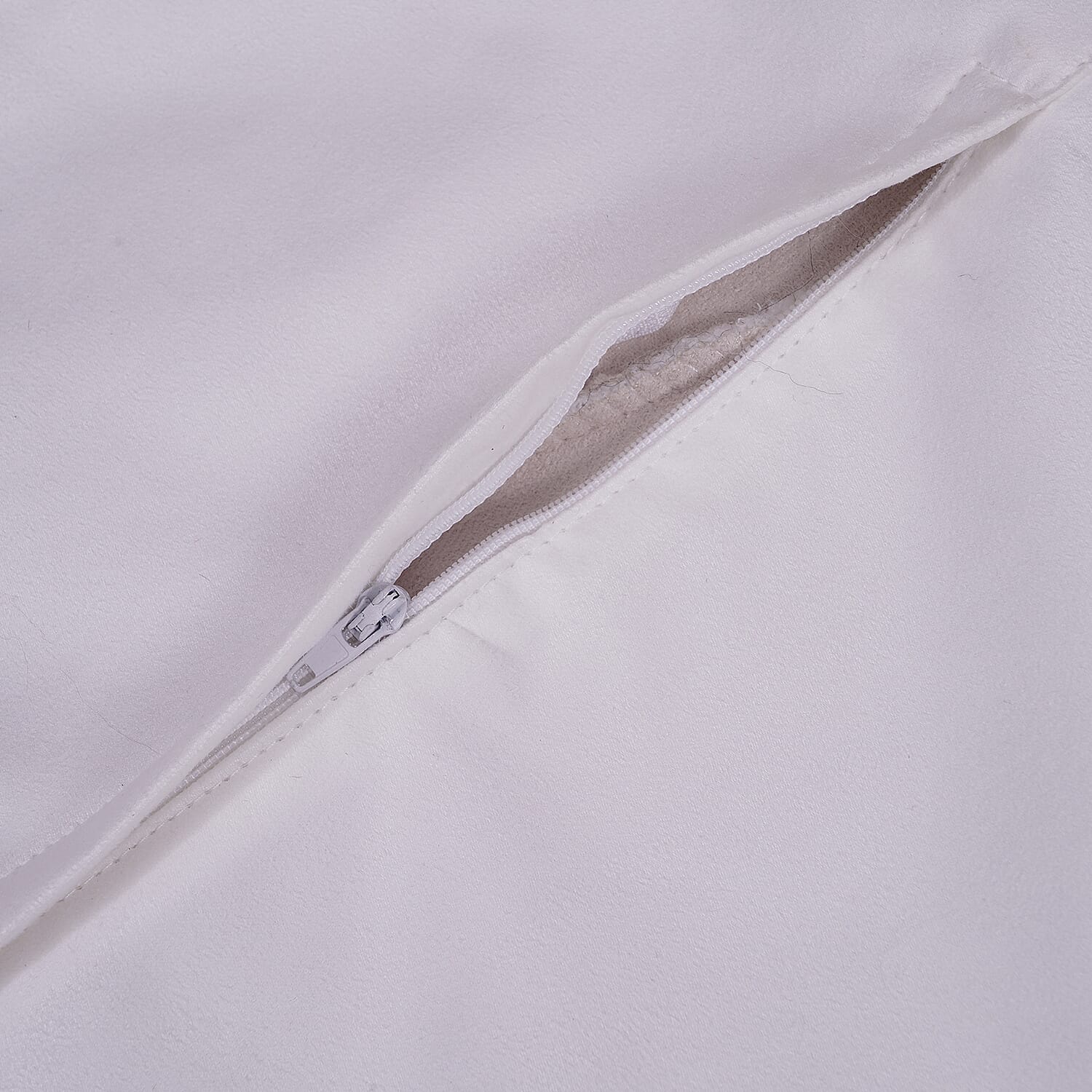 Super Soft Faux Fur Cushion Cover (Size 45 cm) - Black