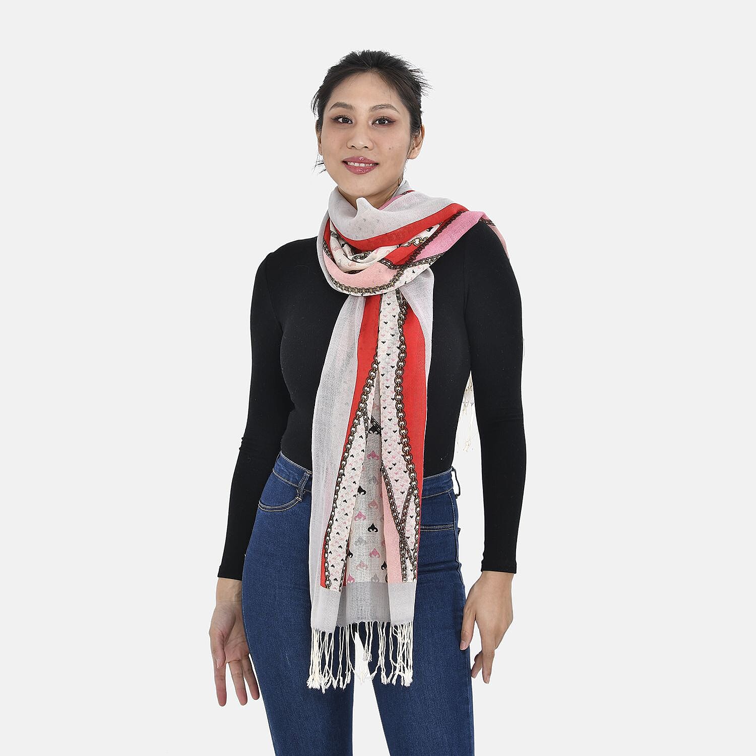 La Marey Ribbon Scarf