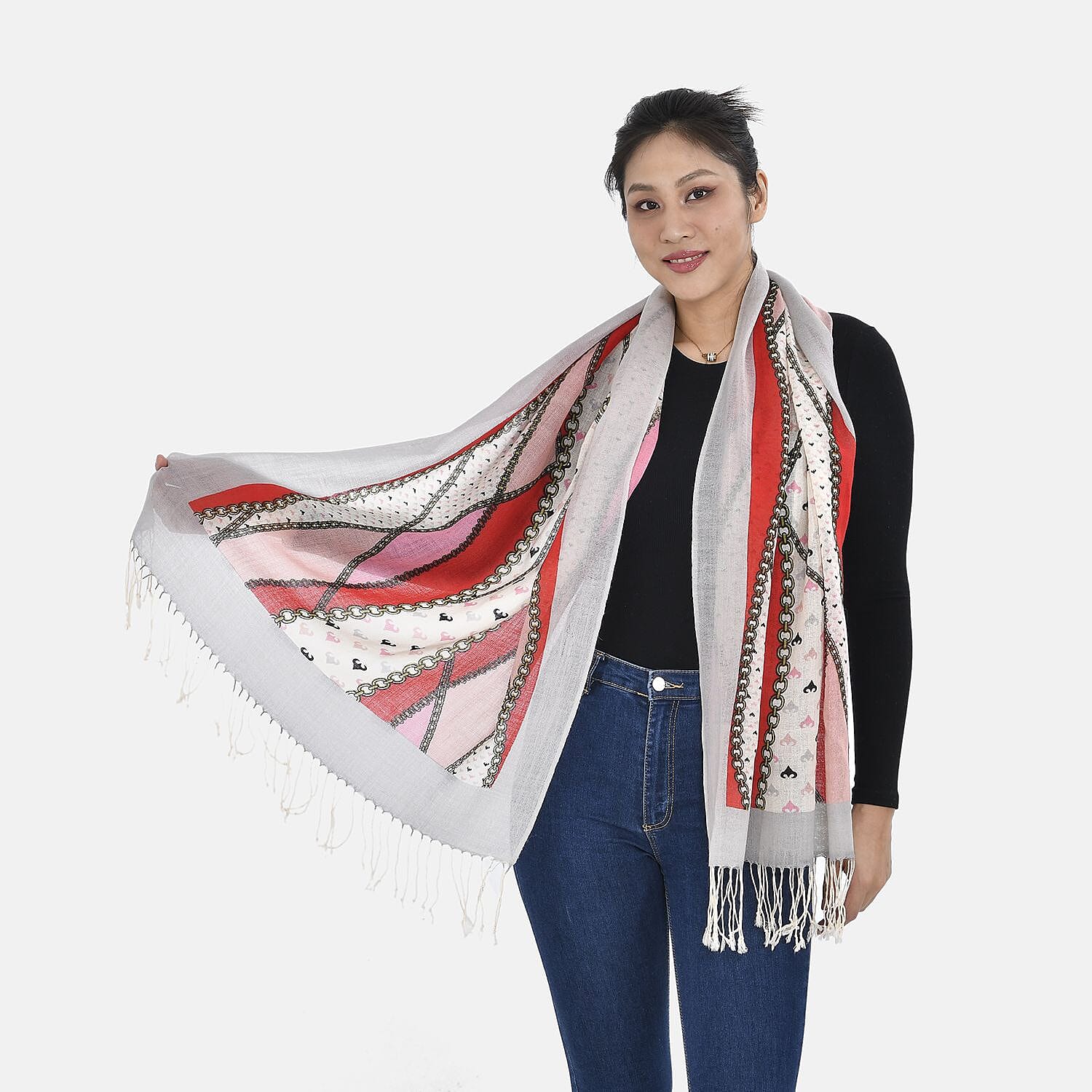 La Marey Ribbon Scarf