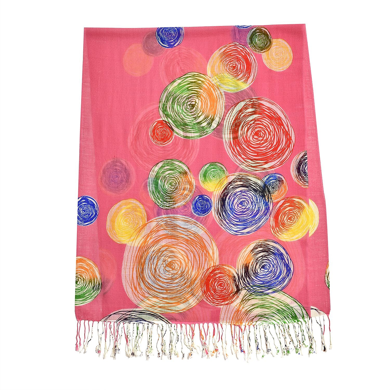 La Marey Merino Wool Baseball Scarf (Size 65x9 cm) - Plum Red